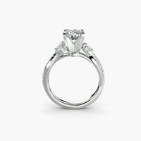 Thumbnail for The Twist Pavé Ring