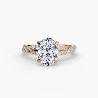Thumbnail for The Twisted Pavé Solitaire