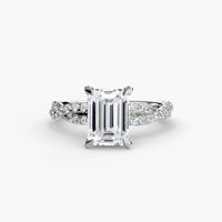 Thumbnail for The Twisted Pavé Solitaire