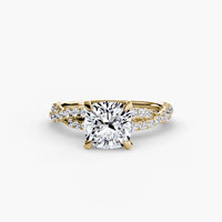 Thumbnail for The Twisted Pavé Solitaire