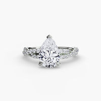 Thumbnail for The Twisted Pavé Solitaire