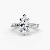 Thumbnail for The Twisted Pavé Solitaire