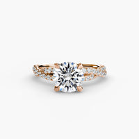 Thumbnail for The Twisted Pavé Solitaire
