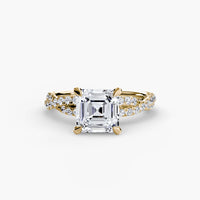 Thumbnail for The Twisted Pavé Solitaire