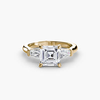 Thumbnail for Three-Stone Ring (Baguette Side Stones)