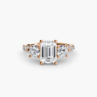 Thumbnail for Three-Stone with Pavé Band 3