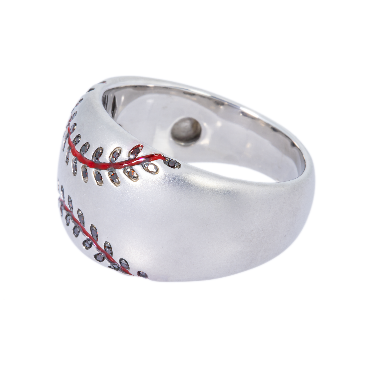 Pure .925 Sterling Silver Baseball Ring Avianne Jewelers