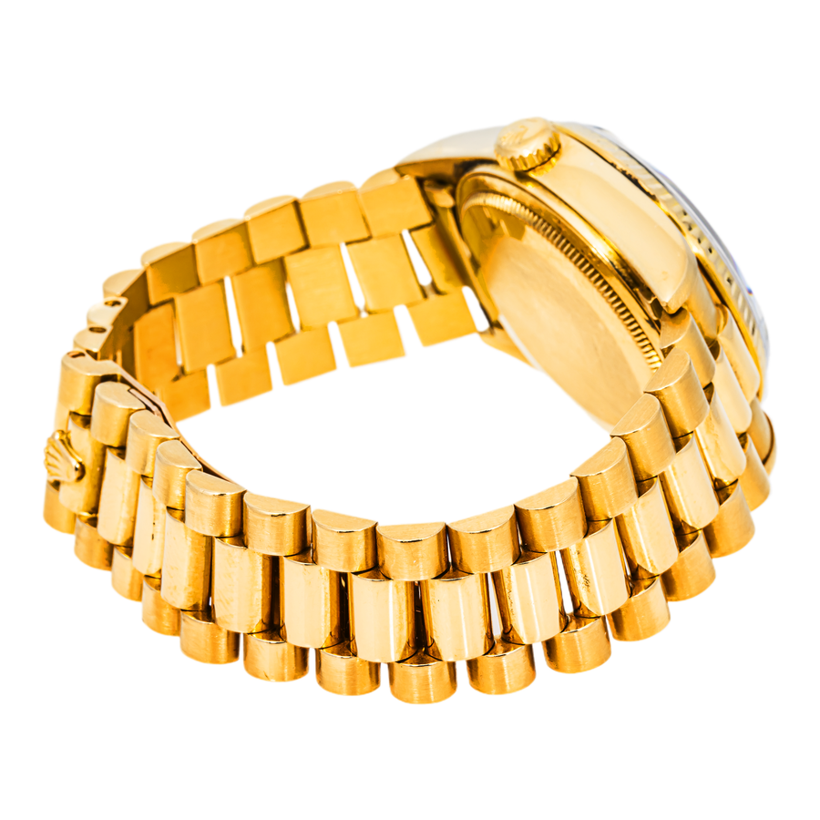 36MM Rolex Day-Date Yellow Gold Green Dial