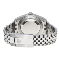 Thumbnail for Rolex Datejust 41 Stainless Steel Mint Green Dial Smooth Bezel Jubilee Bracelet