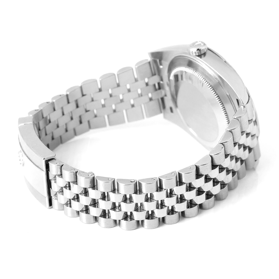 Rolex Datejust 41 Steel & White Gold Mint Green Dial Jubilee Bracelet