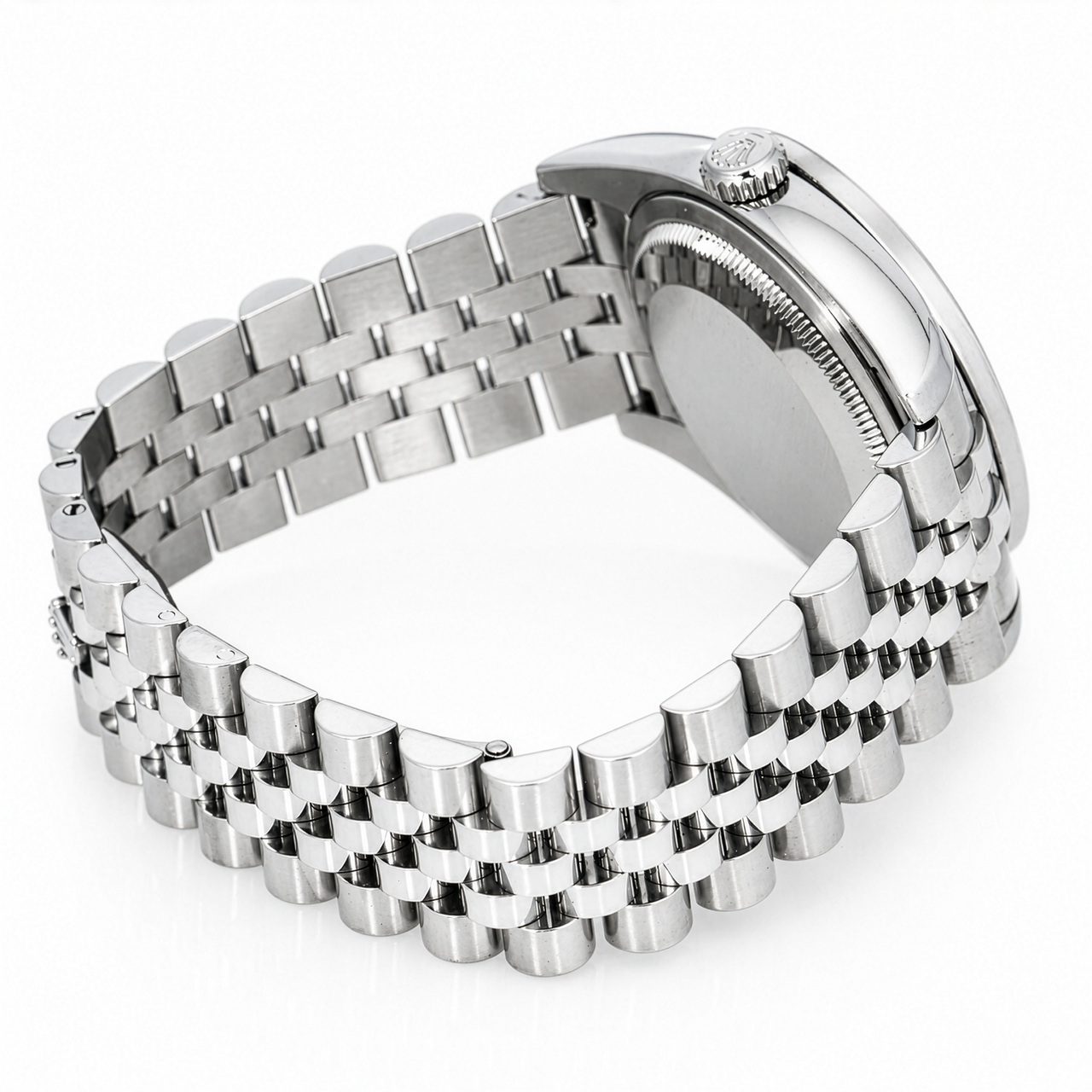 Rolex Datejust Stainless Steel Mother of Pearl Diamond Dial With Jubilee Bracelet
