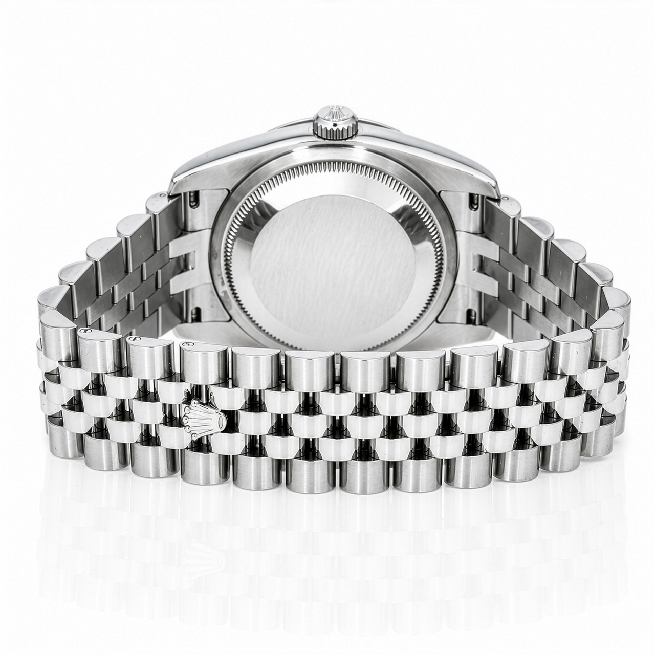 Rolex Datejust Stainless Steel Mother of Pearl Diamond Dial With Jubilee Bracelet