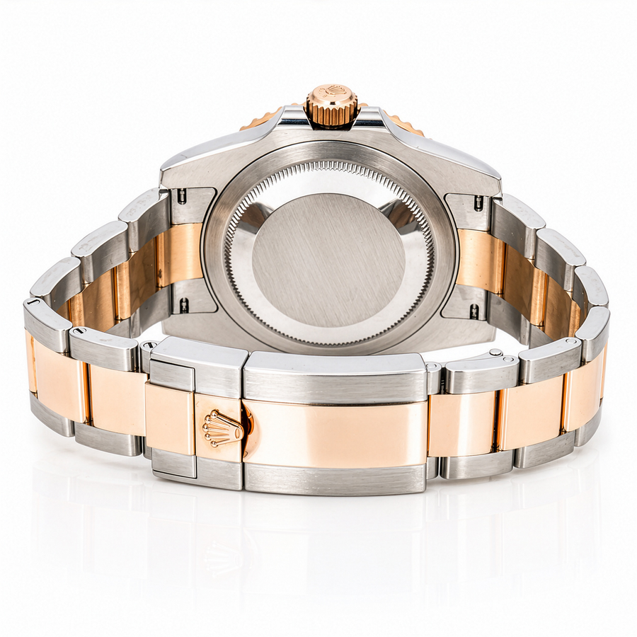 Rolex GMT-Master II Two-Tone Steel & Everose Gold Root Beer Black Dial Oyster Bracelet