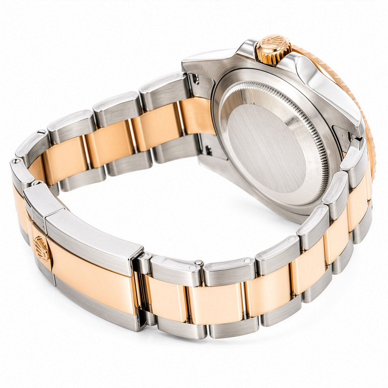 Rolex GMT-Master II Two-Tone Steel & Everose Gold Root Beer Black Dial Oyster Bracelet