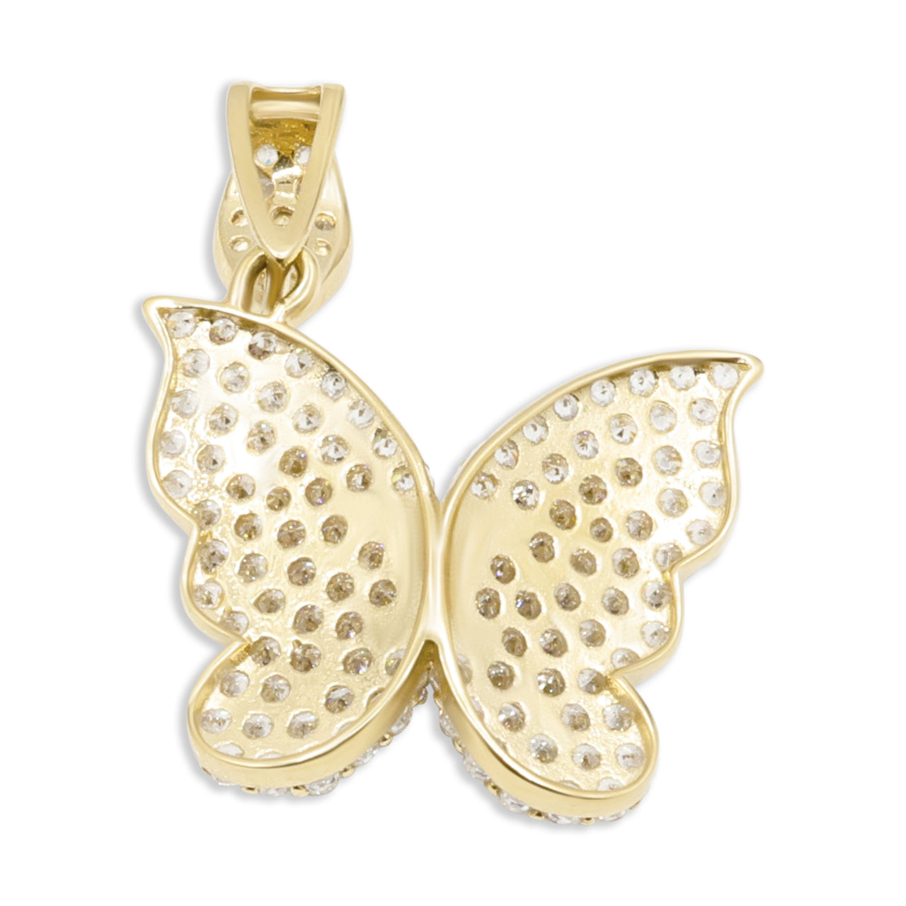 10k Butterfly Pendant
