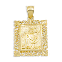 Thumbnail for 10k Sagittarius Horoscope Pendant