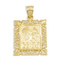 Thumbnail for 14k Gemini Horoscope Pendant