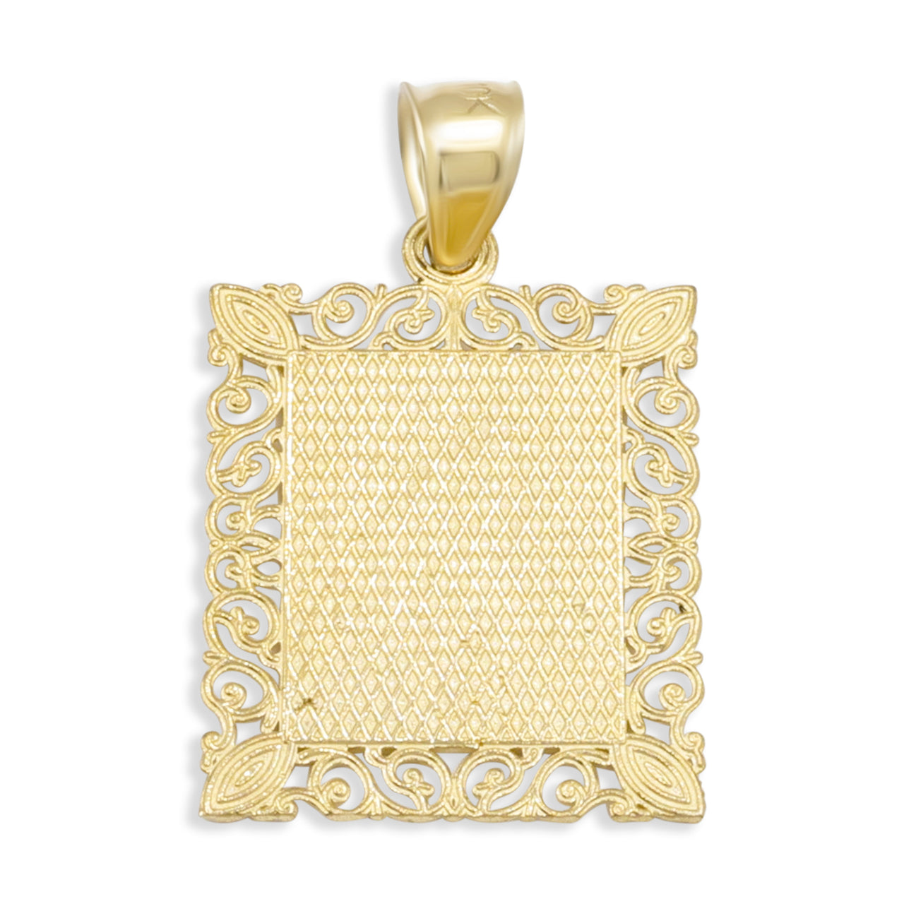 14k Gemini Horoscope Pendant