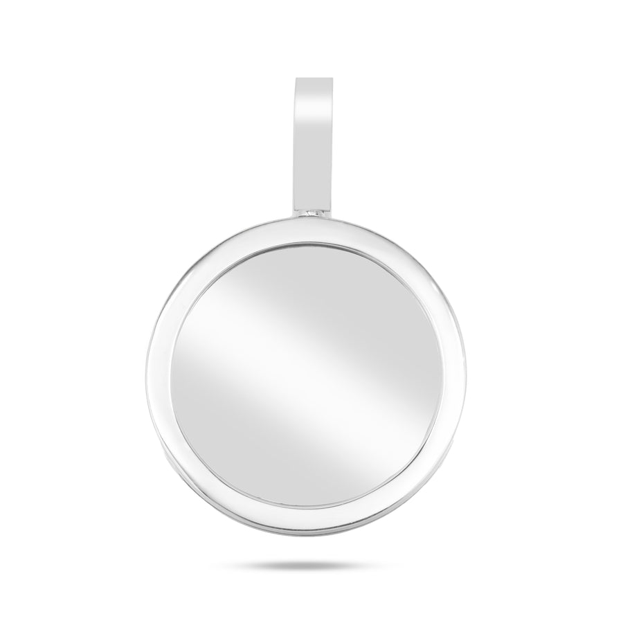 14k Plain Mini Memory Pendant 16g