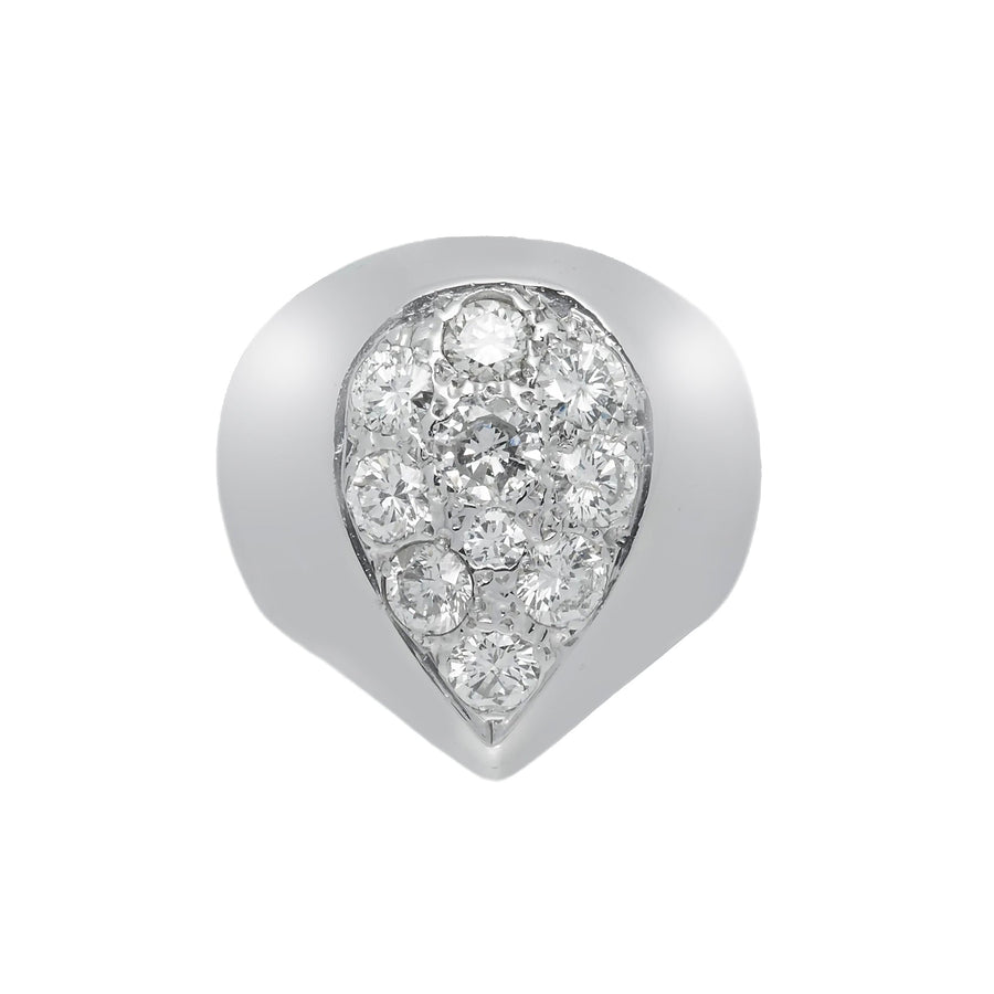 14k Tear Drop Ring 2.90ctw