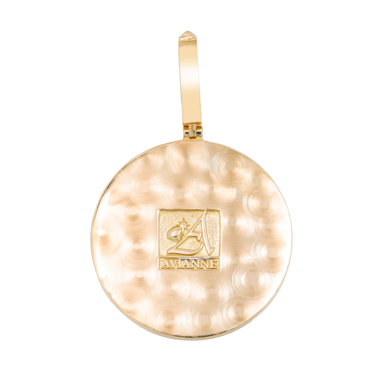 14k Yellow Gold Memory Pendant