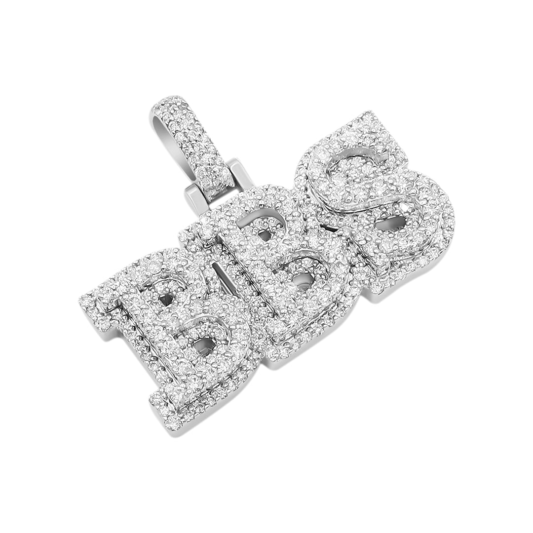 3 letter diamond pendant Clearance