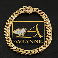 Thumbnail for 10k Yellow Gold Miami Cuban Link Bracelet 7.5 mm