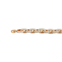 Thumbnail for 14k Gold Diamond Anchor Link Bracelet 27.07 Ctw