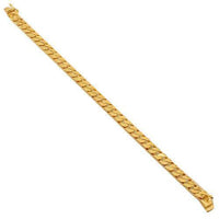 Thumbnail for 14K Solid Yellow Gold Mens Bracelet 6 mm