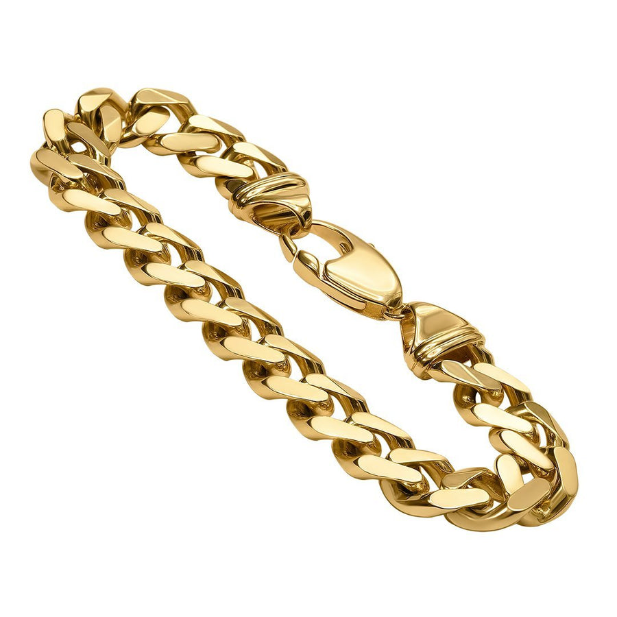 14k Yellow Gold Cuban Bracelet 7 mm