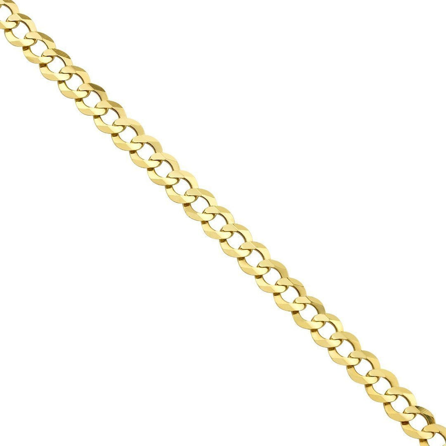 14k Yellow Gold Curb Link Bracelet 5.5 mm – Avianne Jewelers