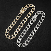 Thumbnail for 14k Yellow Gold Curb Link Bracelet 9 mm