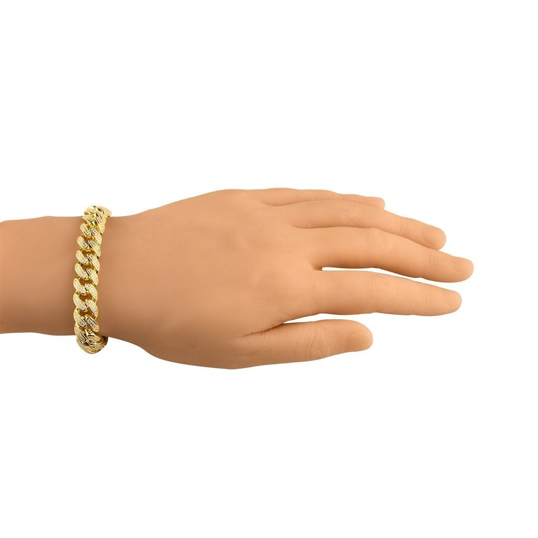Om Gold Plated Bracelet For Mens & Boys