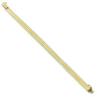 Thumbnail for Herringbone Link Bracelet in 14k Yellow Gold