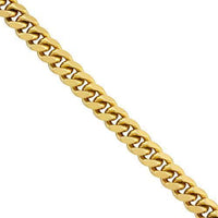 Thumbnail for Mens Cuban Bracelet 6 mm 14K Yellow Solid Gold