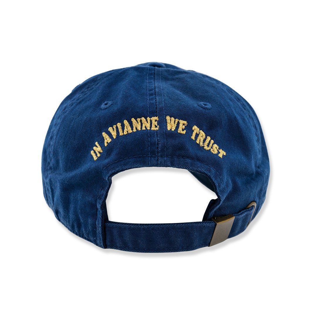 Avianne Blue Distressed Cap