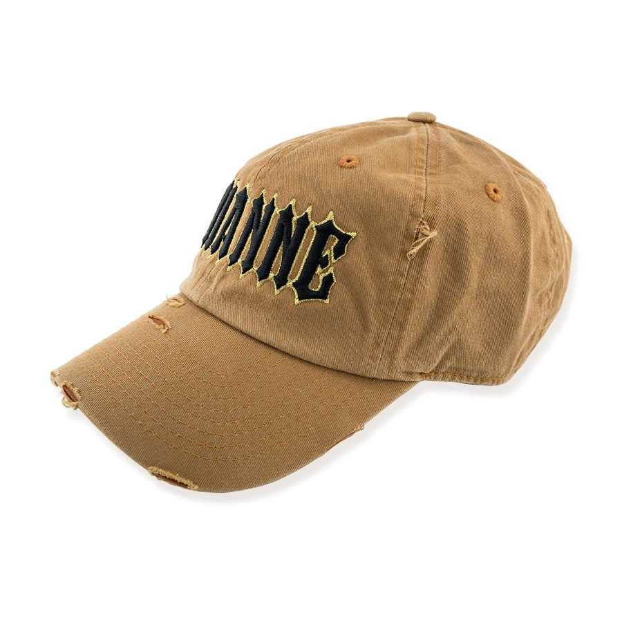 Avianne Brown Distressed Cap