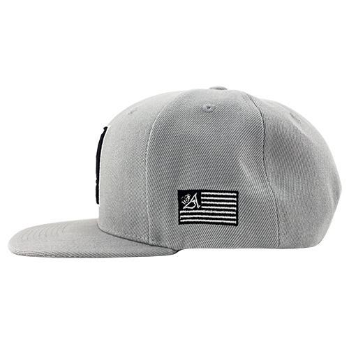 Avianne Gray Cap White Logo