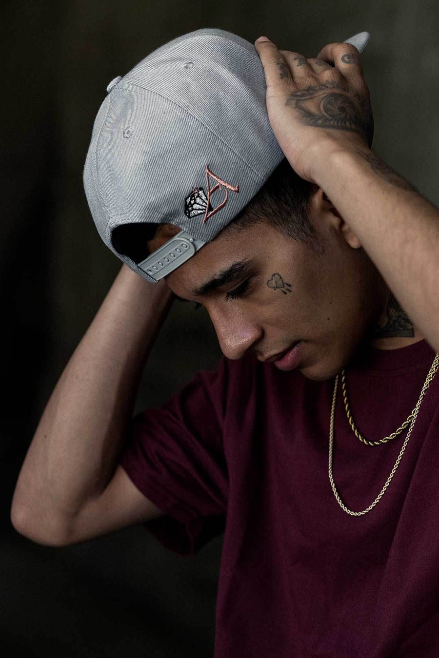 Avianne Gray Cap White Logo Avianne Jewelers