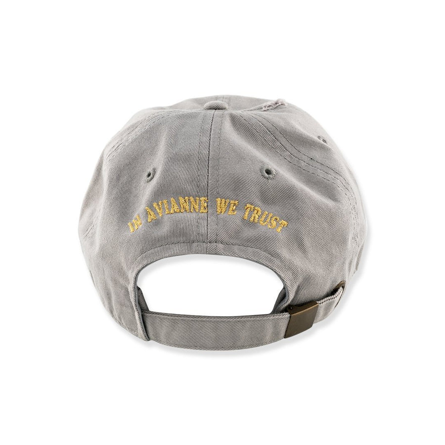 Avianne Gray Distressed Cap