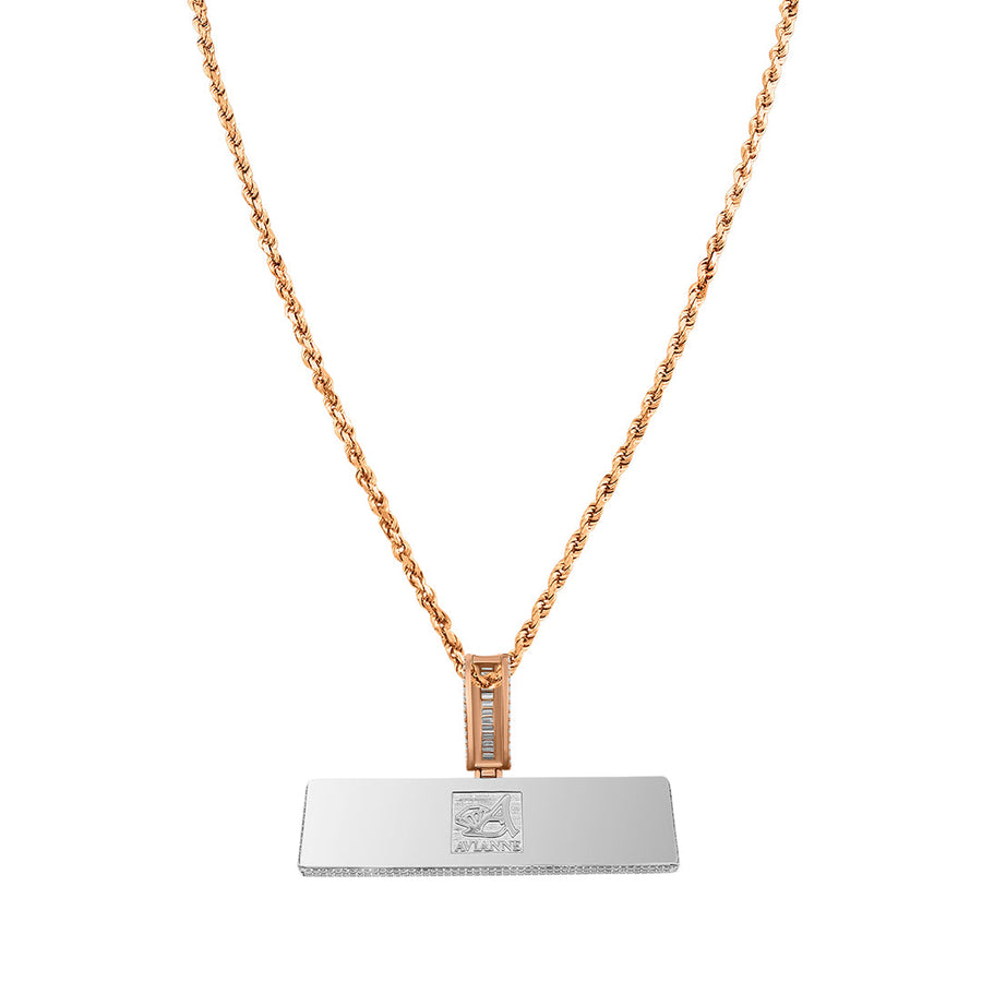 "COOLY" 5 Letter Diamond Name Plate
