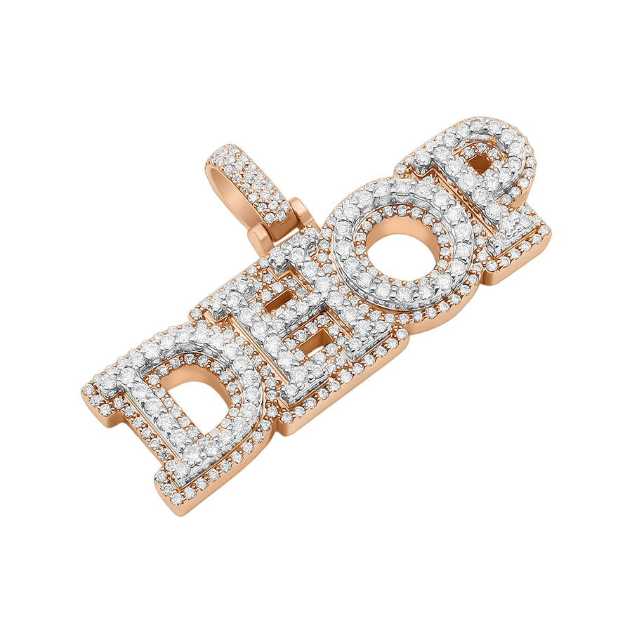 "DHOP" 4 Letter Diamond Name Plate