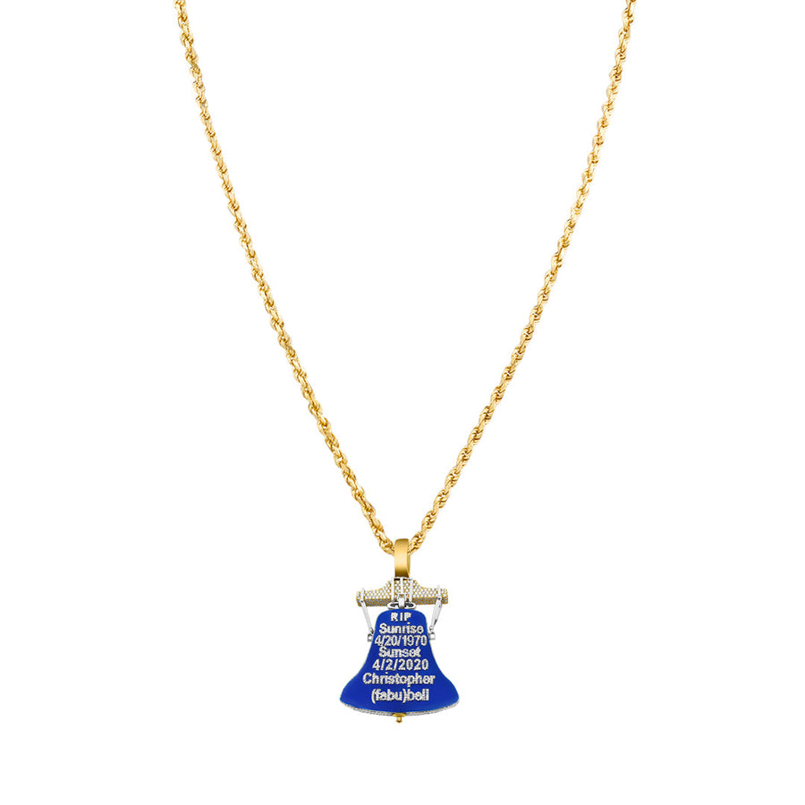 Diamond Baguette Memory Pendant