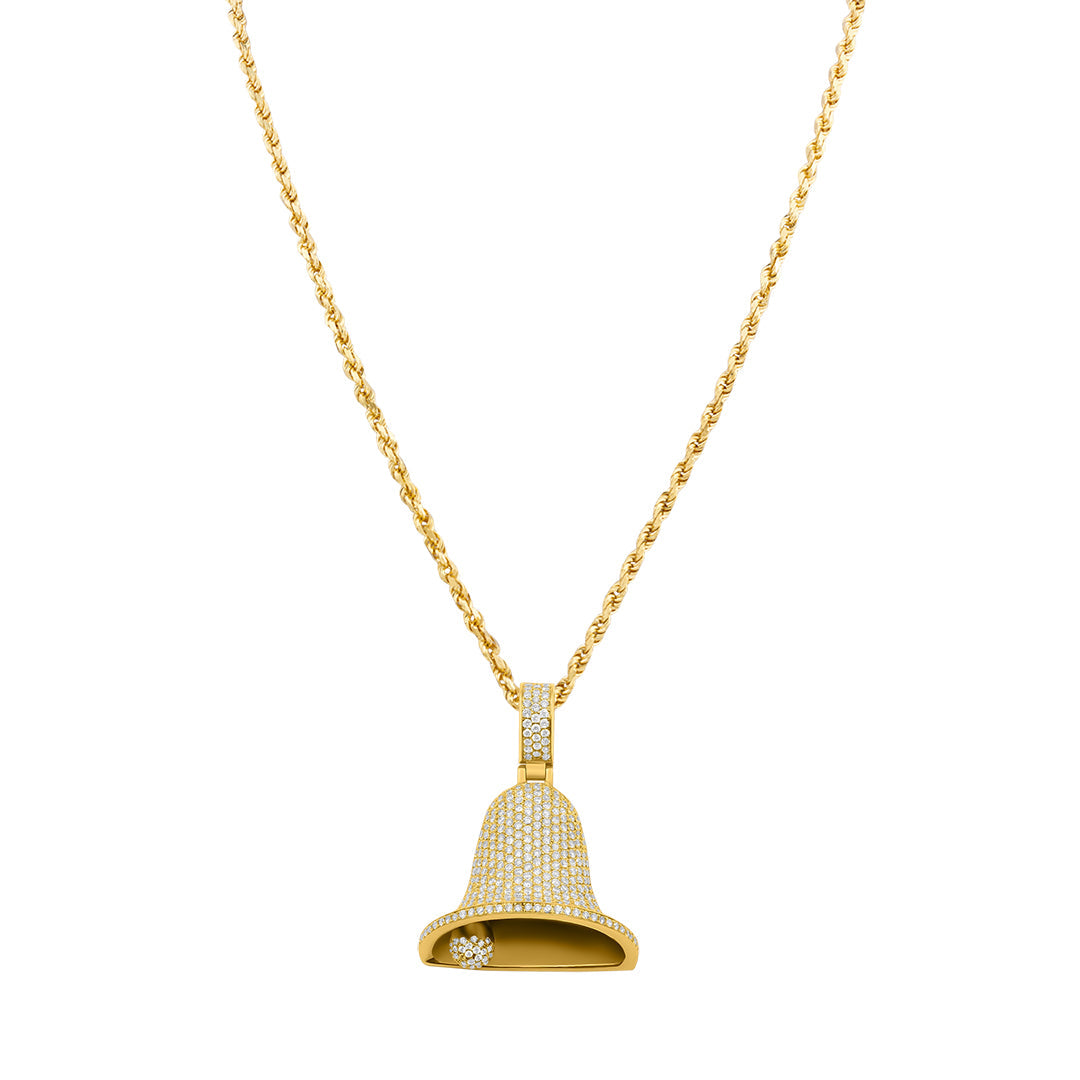 Diamond Bell Pendant