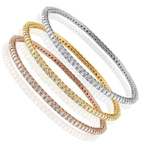 Diamond bangle bracelet set Clearance