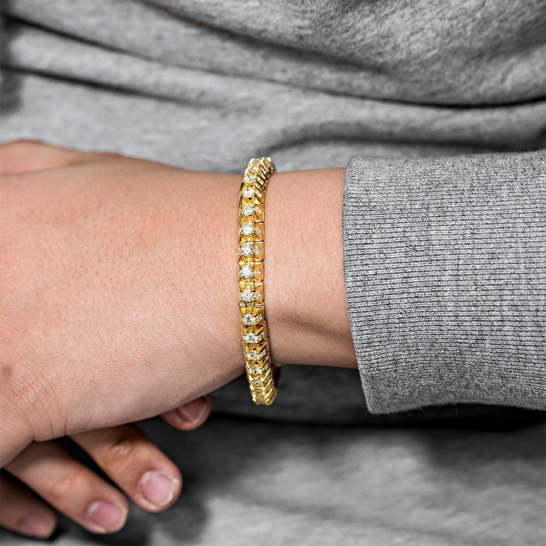 Diamond Tennis Bracelets | Marquise Diamond | Diana Jewellery