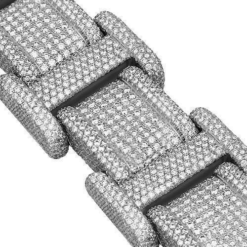 18k white gold bracelet mens hotsell