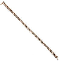 Thumbnail for Diamond Tennis Bracelet in 14k Rose Gold 13 Ctw