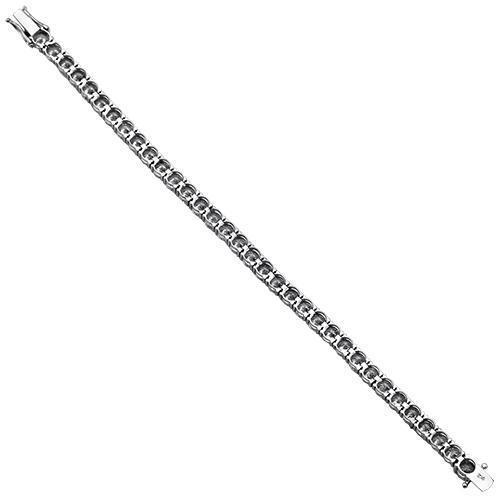 Diamond Tennis Bracelet in 14k White Gold 15 Ctw