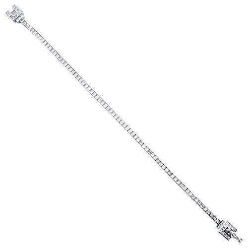 Diamond Tennis Bracelet in 14k White Gold 5 Ctw